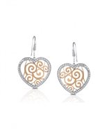 Earrings Mediterraneo Woman Romantica in Silver Zirconia MR11RO04 - MR11RO04